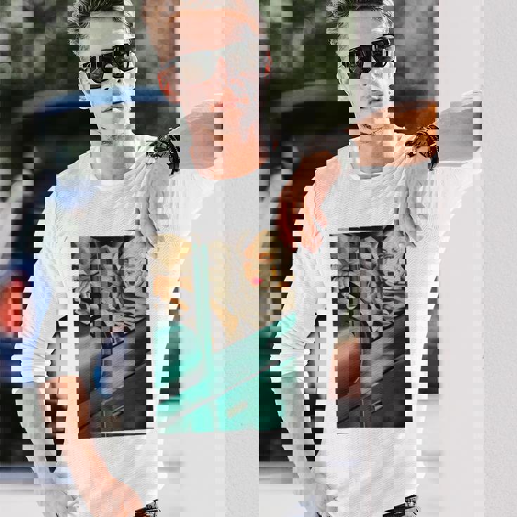 レンピカセルフポートレートの絵画autoportrait タマラ・ド・レンピッカ 長袖tシャツ 長袖Tシャツ 彼への贈り物