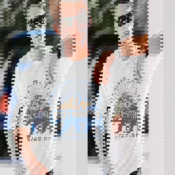 ロッキーマウンテン国立公園 長袖Tシャツ 彼への贈り物