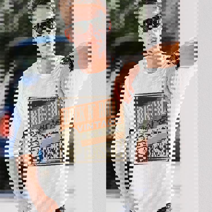 ロックンロールミュージック 1950年代ロカビリー Us 長袖tシャツ 長袖Tシャツ 彼への贈り物