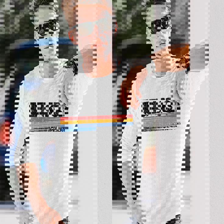 ヴィンテージ 70年代 80年代スタイル ウィルソン Nc 長袖Tシャツ 彼への贈り物