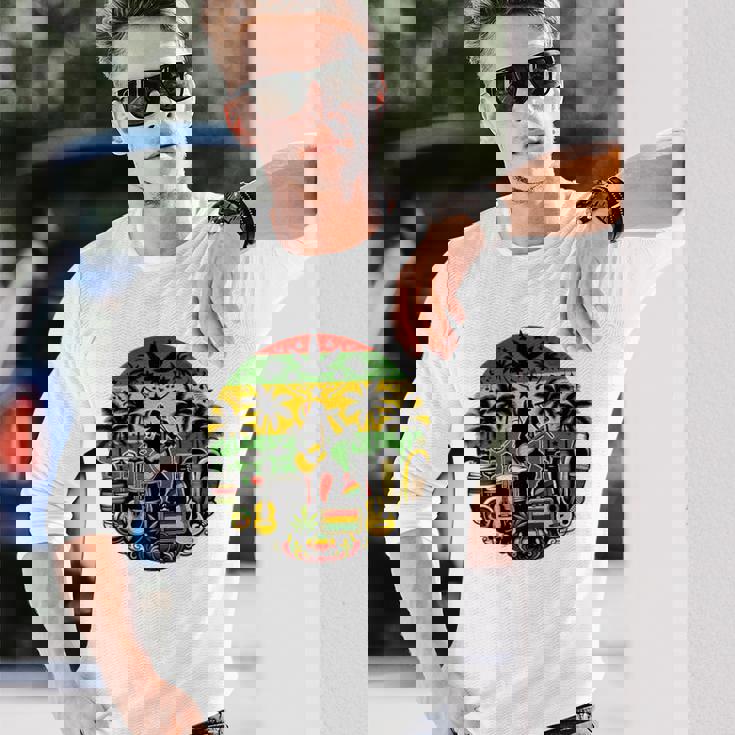 ヴィンテージ レゲエ服 ジャマイカ服 ラスタ服 レゲエ 長袖Tシャツ 彼への贈り物