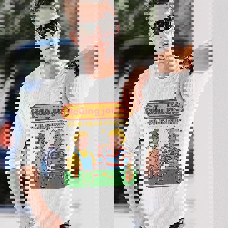 初心者向けツイストジョイント 大麻マリファナ 長袖tシャツ 長袖Tシャツ 彼への贈り物