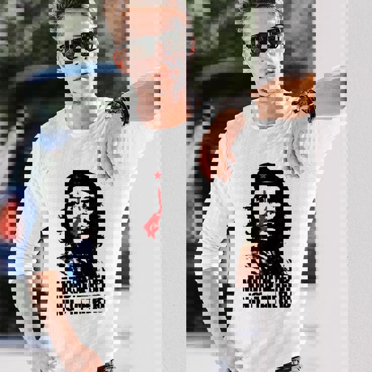 反チェ・ゲバラ・キューバ共産主義者 長袖Tシャツ 彼への贈り物