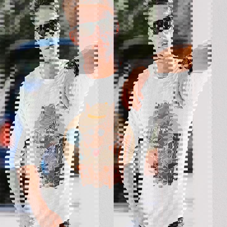 探偵犬 長袖Tシャツ 彼への贈り物