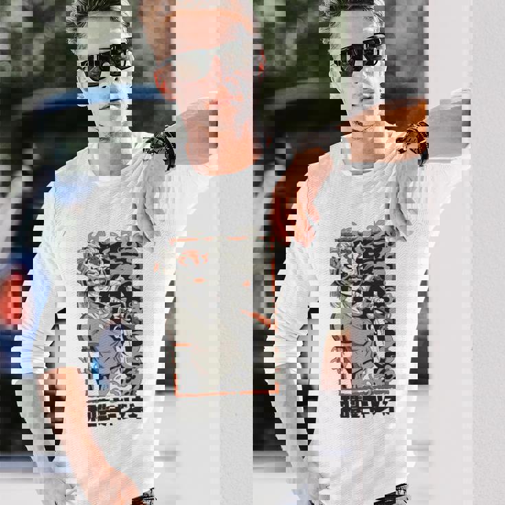 日本のアニメ漫画とカワイイ美学 長袖tシャツ 長袖Tシャツ 彼への贈り物