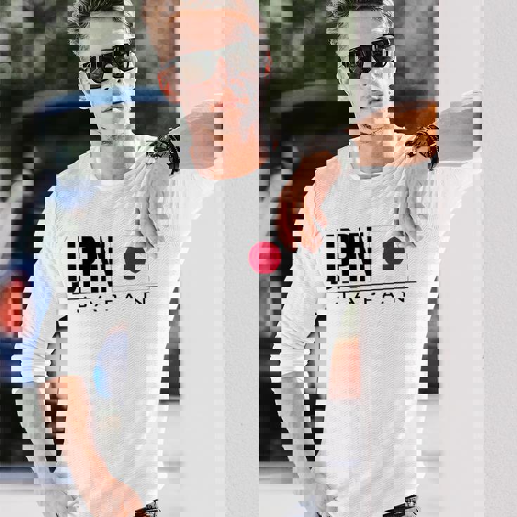 日本国旗 日本の国コード Jpnports Games アスリート 長袖Tシャツ 彼への贈り物