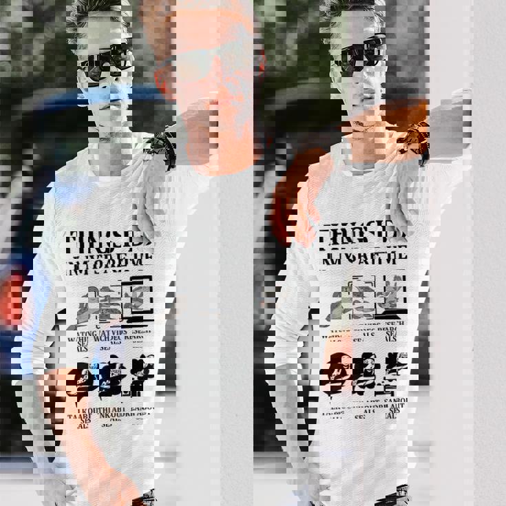 暇つぶし アザラシ 海 シーライフ かわいい 海 動物好き 長袖Tシャツ 彼への贈り物