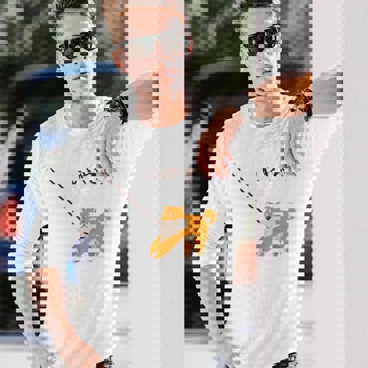 柴犬 犬 嫌です 拒否柴 散歩拒否 帰宅拒否 赤柴 怒柴 怒った犬 かわいい おもしろ 長袖Tシャツ 彼への贈り物