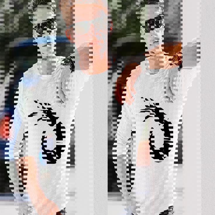 湾岸エビ 長袖Tシャツ 彼への贈り物