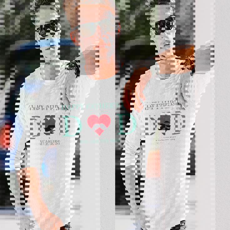 父の日のお父さんギフト ハッピー父の日tシャツ 長袖Tシャツ 彼への贈り物