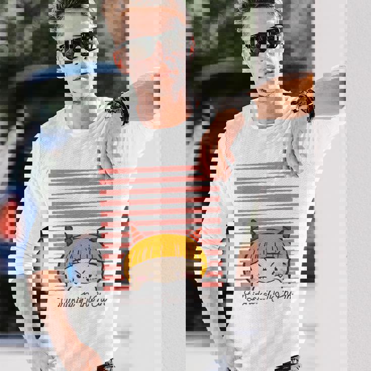 絵本・おにのこにこちゃん ② 長袖Tシャツ 彼への贈り物