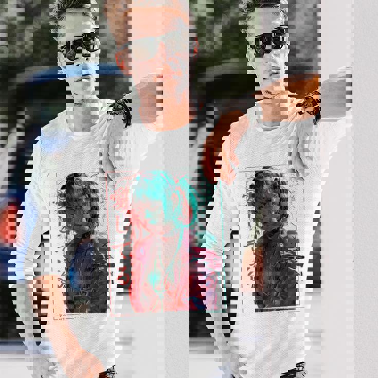 美的テックウェアi ギャングスタ・アニメ 長袖tシャツ 長袖Tシャツ 彼への贈り物