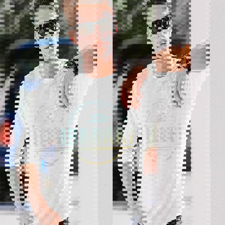 茨城ジャパンレトロ茨城ジャパンヴィンテージサーフ 長袖Tシャツ 彼への贈り物