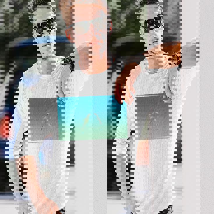 詩とメルヘン 葉祥明 ジェイクと海のなかまたち P27 長袖Tシャツ 彼への贈り物