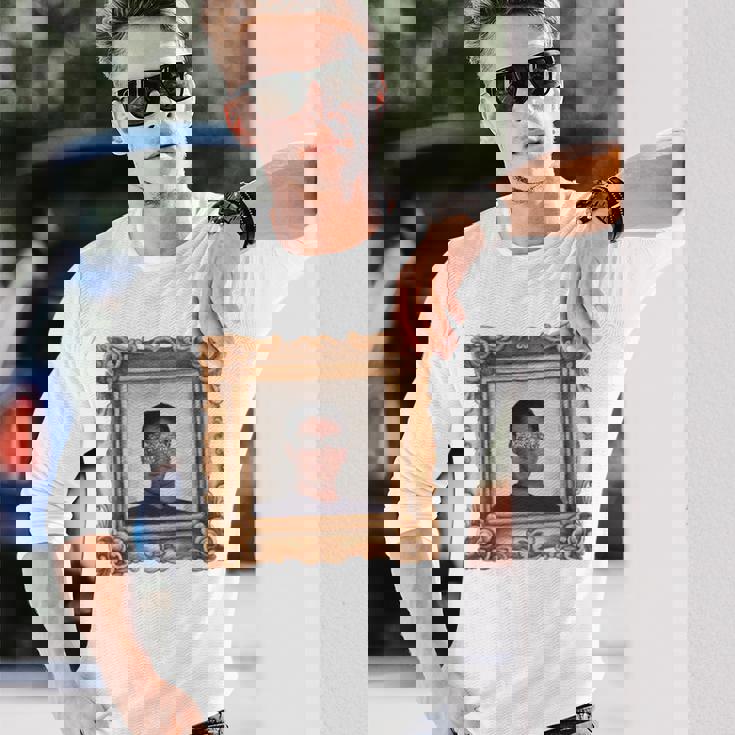 野獣先輩 真夏の夜の淫夢 田所浩二 アートセンパイ 長袖tシャツ 長袖Tシャツ 彼への贈り物