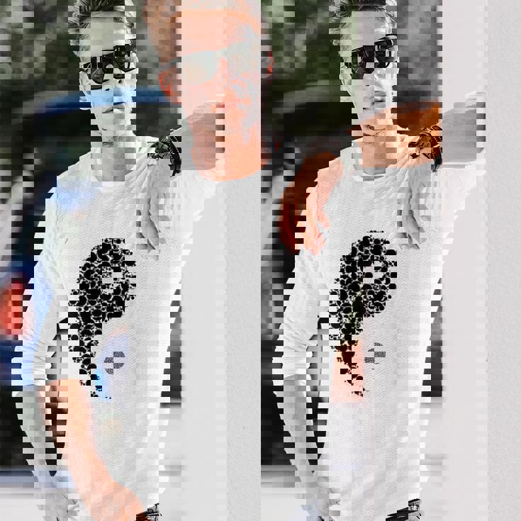 陰陽 太極拳 長袖Tシャツ 彼への贈り物