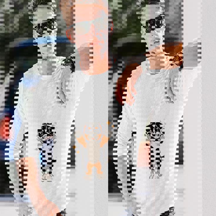 面白いtシャツ バーニーズ 犬 メンズ 犬好き グッズ かわいい おもしろ 面白い 服 ネタ 子供用 長袖tシャツ 長袖Tシャツ 彼への贈り物