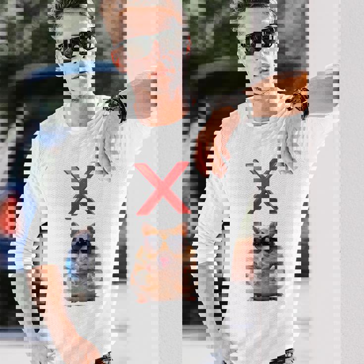 面白くて笑いたい人のためのxハムスター。 長袖tシャツ 長袖Tシャツ 彼への贈り物