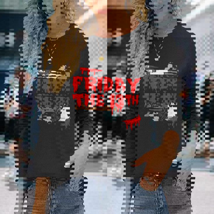 13日の金曜日 13 長袖Tシャツ 彼女への贈り物