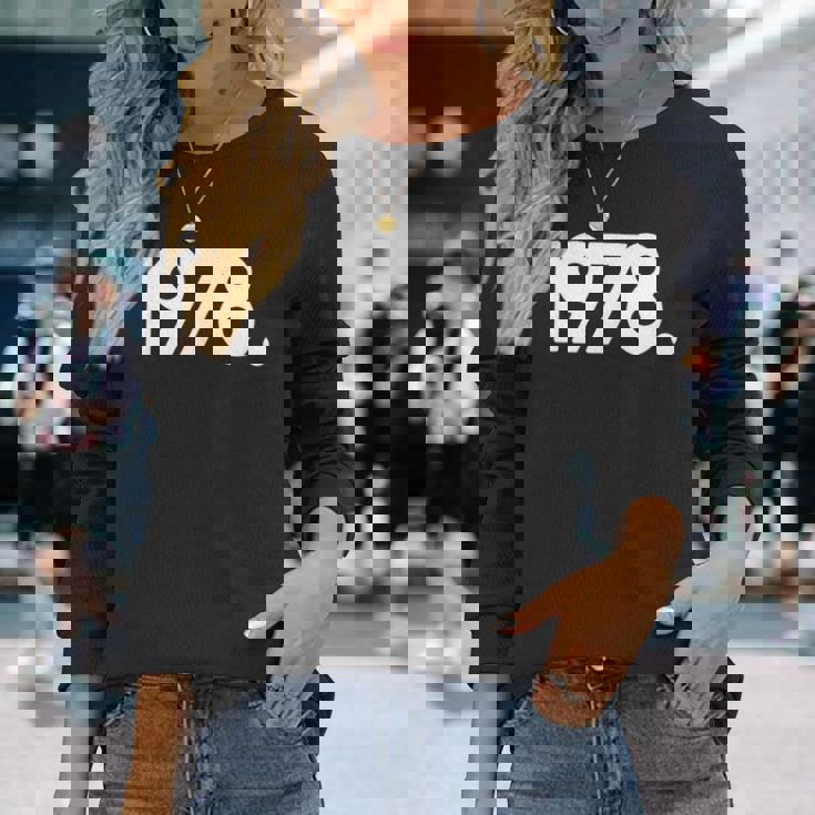 1978年 長袖Tシャツ 彼女への贈り物