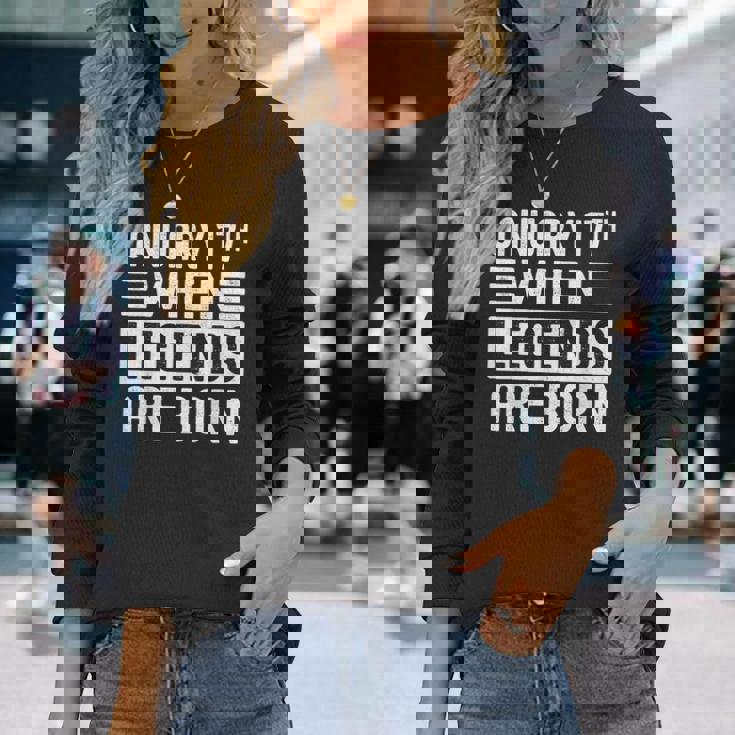 1月17日 誕生日 1月17日 誕生日プレゼント 長袖Tシャツ 彼女への贈り物