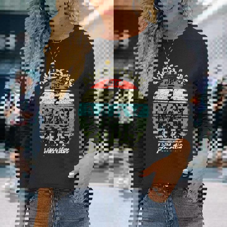 2005年5月7日 20歳の誕生日 20歳 2025年 誕生日 長袖Tシャツ 彼女への贈り物