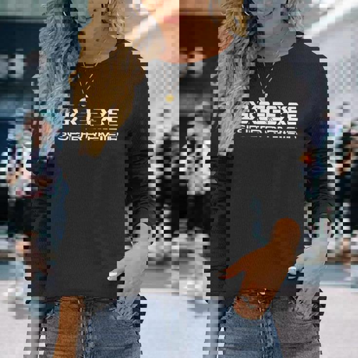 3X3Exeuper Premier ビッグロゴ 長袖Tシャツ 彼女への贈り物