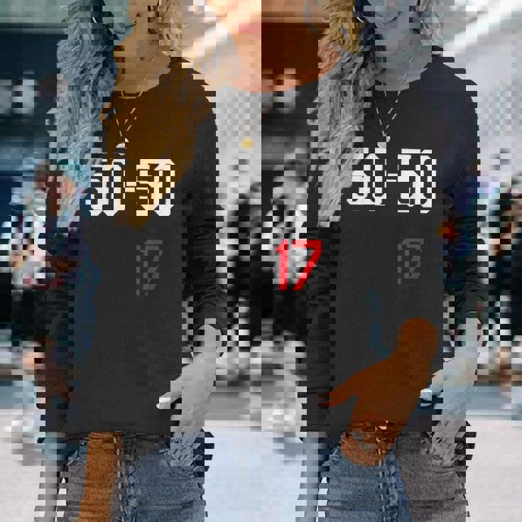 50-50-17 長袖Tシャツ 彼女への贈り物