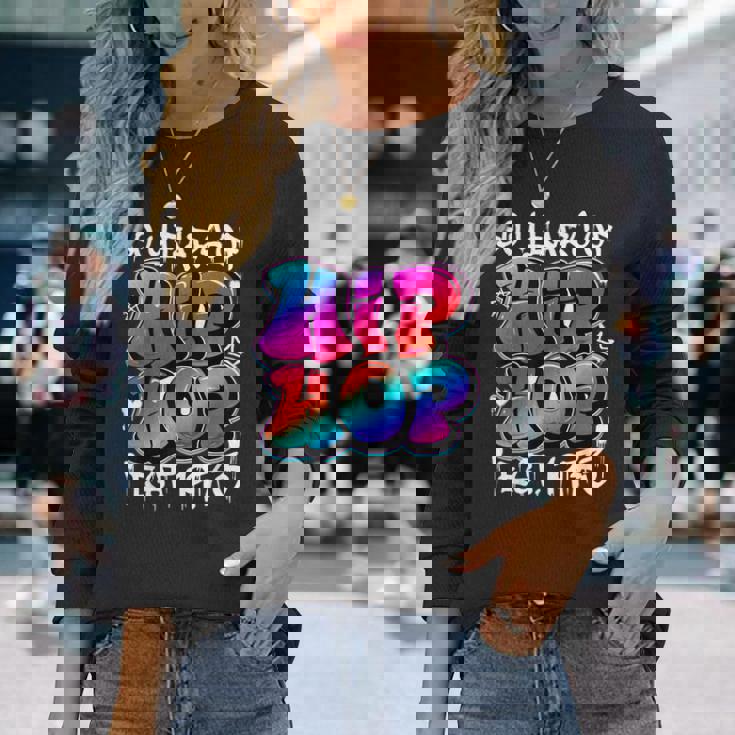 50 Years Old 50Th Anniversary Of Hip Hop グラフィティ ヒップホップ 長袖Tシャツ 彼女への贈り物