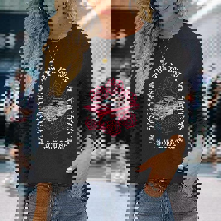 64 インパラ ジプシー ローズ イースト ロス ローライダー 長袖Tシャツ 彼女への贈り物