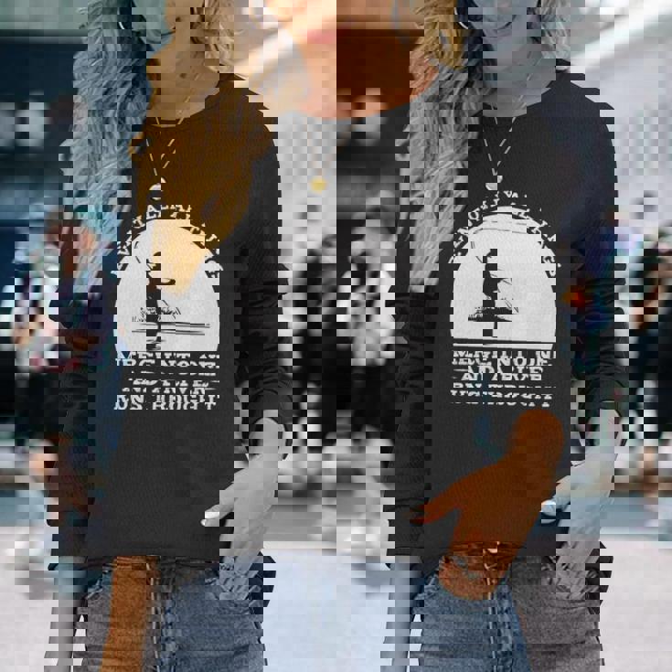 A River Runs Through It フライフィッシング 長袖tシャツ 長袖Tシャツ 彼女への贈り物