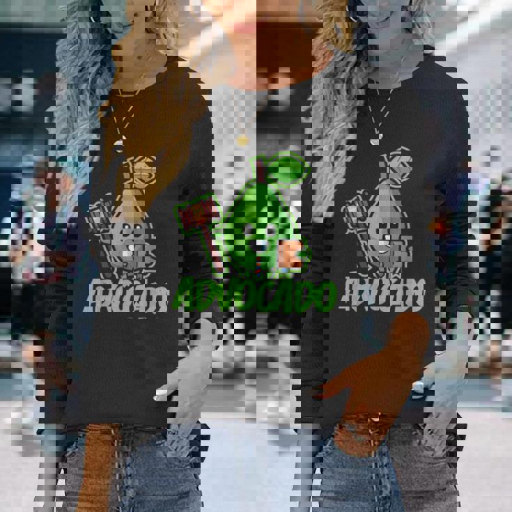 Advocado 弁護士 法律 法律 弁護士 州検問 長袖Tシャツ 彼女への贈り物