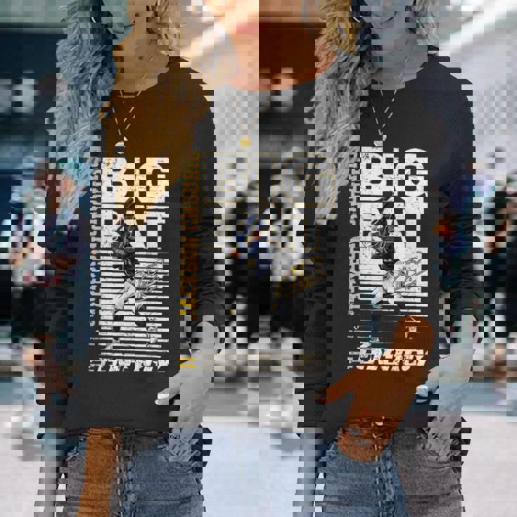 Big Bat Energy Jackson Chourio Milwaukee Baseball Mlbpa 長袖Tシャツ 彼女への贈り物