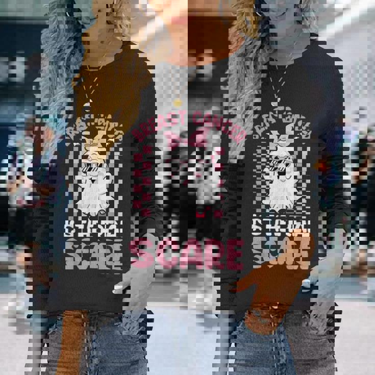 Breast Cancer Is The Realcare 長袖Tシャツ 彼女への贈り物