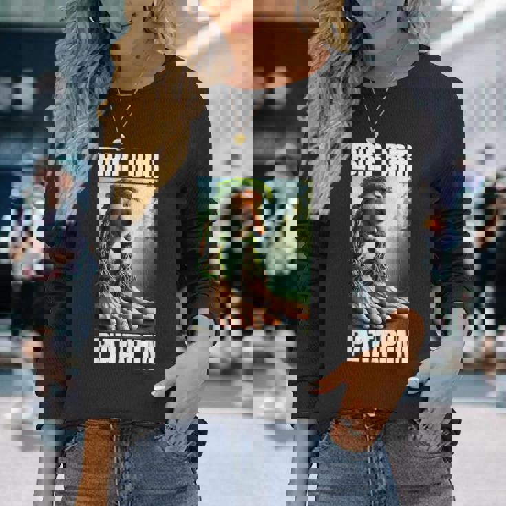 Brr Brr Patapim イタリアンブレインロットミーム 長袖Tシャツ 彼女への贈り物