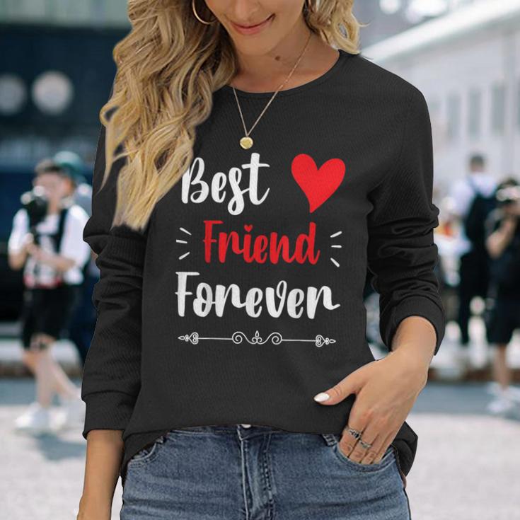 Buen Amigo Paraiempre Juntos Hacer Amigos Camiseta de manga larga Regalos para ella