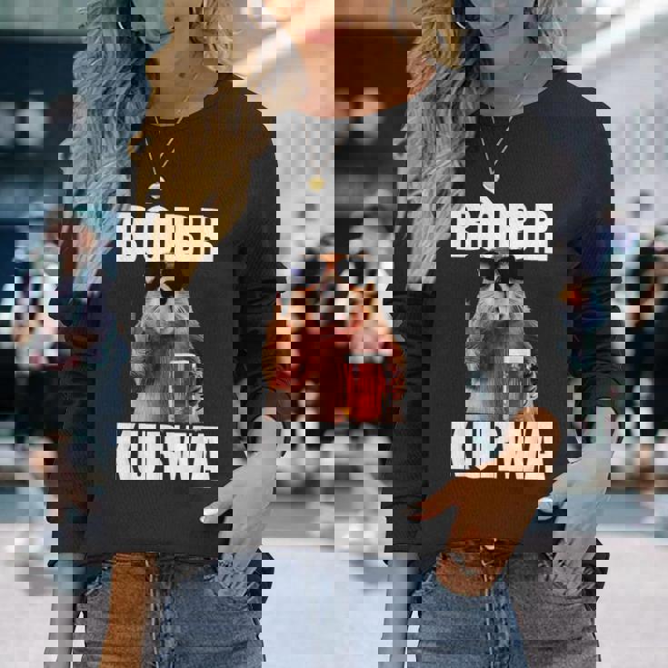 Bâbr クルワ ボバー マッチングビール Bâbr 長袖Tシャツ 彼女への贈り物