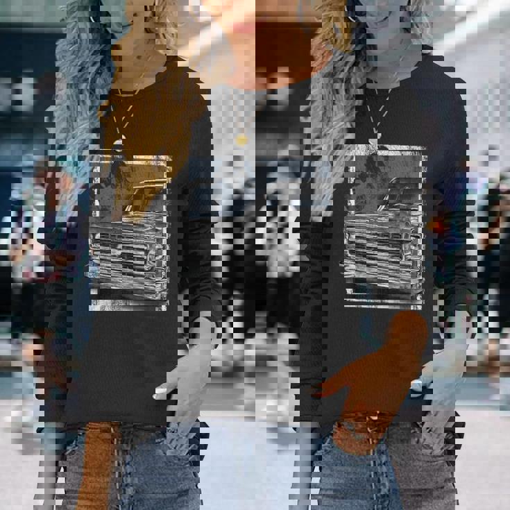 C10、C-10、K5、ジミー、スクエアボディトラック、サバーバン、ブレザー、シルバラード 長袖Tシャツ 彼女への贈り物