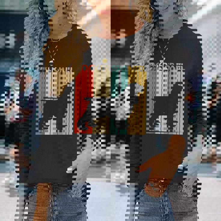 Cockerpaniel アメリカン・コッカー・スパニエル 長袖Tシャツ 彼女への贈り物