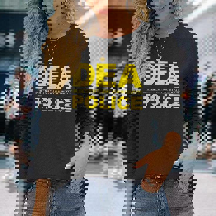 Dea 薬局 警察官 長袖Tシャツ 彼女への贈り物