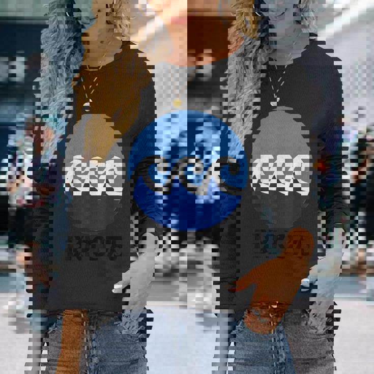 Expo75 沖縄 日本 うちなあんちゅう 琉球諸島沖縄 長袖Tシャツ 彼女への贈り物