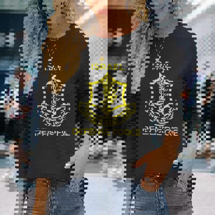 Idf イスラエル国防軍 長袖Tシャツ 彼女への贈り物