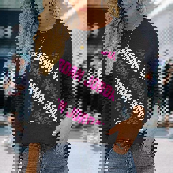 Jordanカモ柄ピンクカモフラージュ 長袖Tシャツ 彼女への贈り物