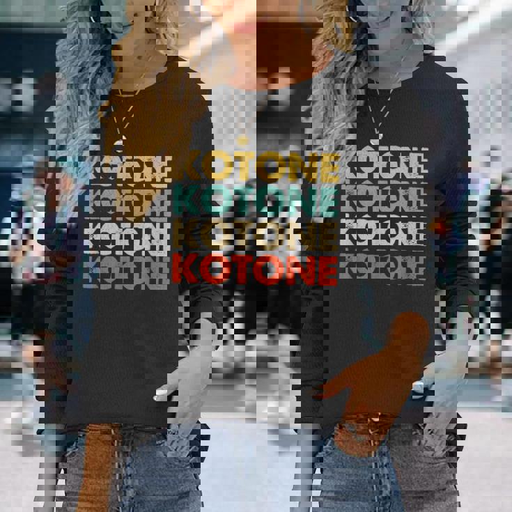 Kotone 琴音 長袖Tシャツ 彼女への贈り物