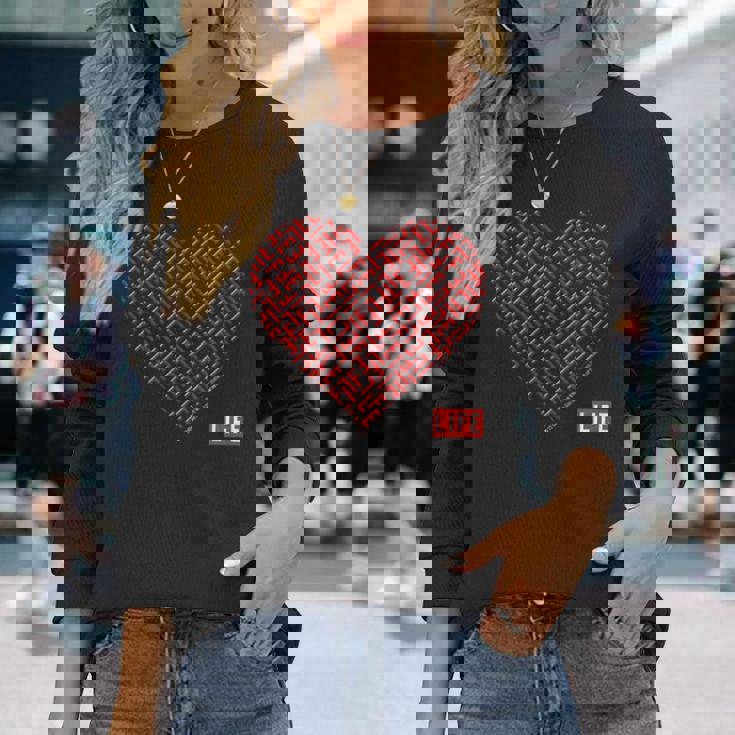 Life Picture Collection Life（ライフ）ロゴ（10） 長袖Tシャツ 彼女への贈り物