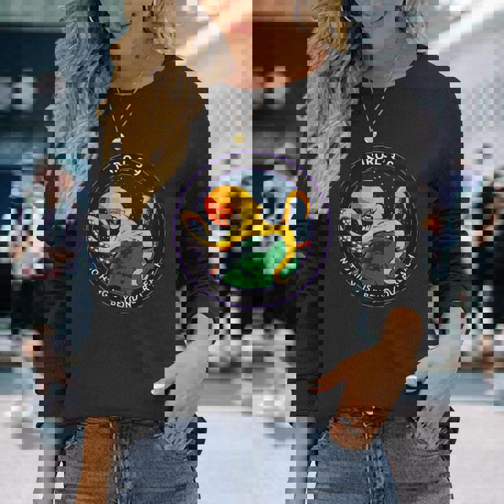 Nrol-39 Usa-247 レーダーイメージングトパーズネットワークスパイ衛星 長袖Tシャツ 彼女への贈り物