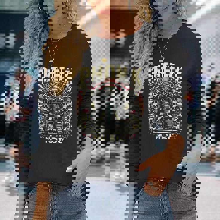 Phonk 長袖Tシャツ 彼女への贈り物