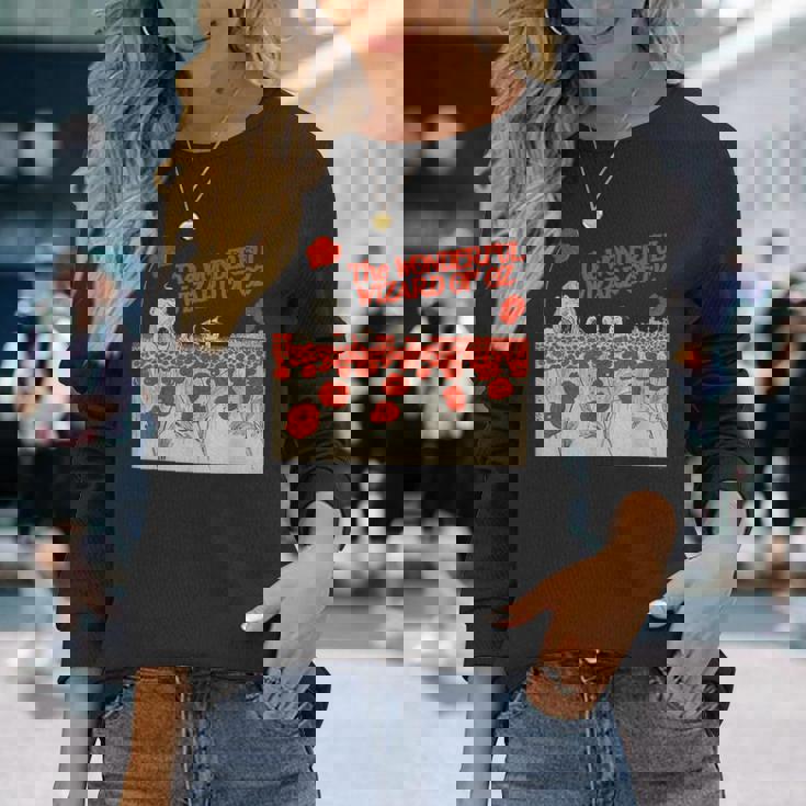 Poppy Field Tin Man ライオン かかし トト ドロシー オズの魔法使い 長袖Tシャツ 彼女への贈り物