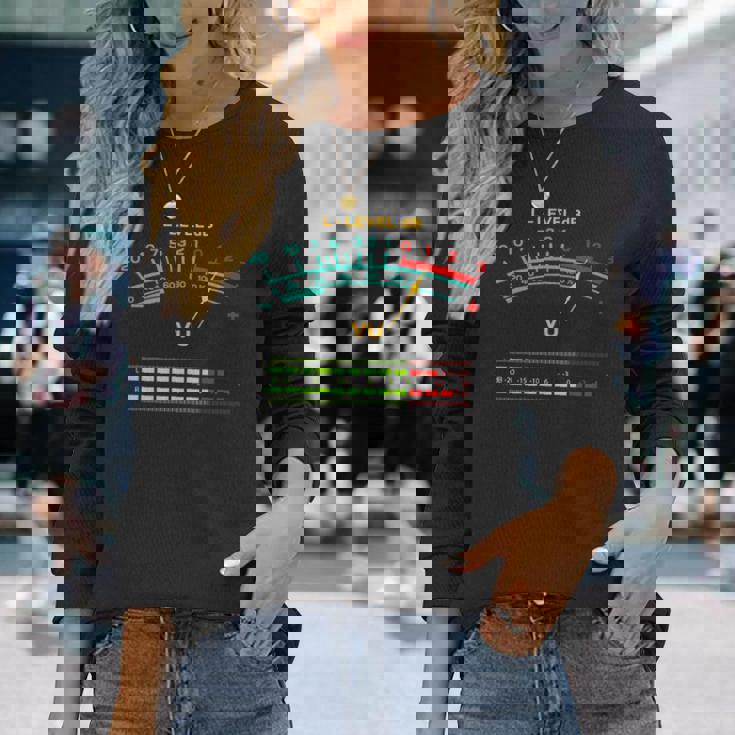 Retrou Meterintage Hi-Fi Audiotereo Musicound 長袖Tシャツ 彼女への贈り物