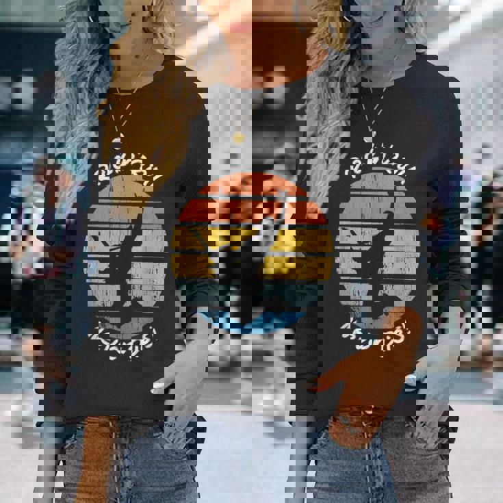 Rock 'N' Roll Never Die Rock 'N' Roll Never Dies デザイン 長袖Tシャツ 彼女への贈り物